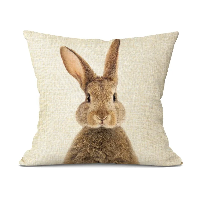 Funda de cojín con animales para bebé - Imagen 21