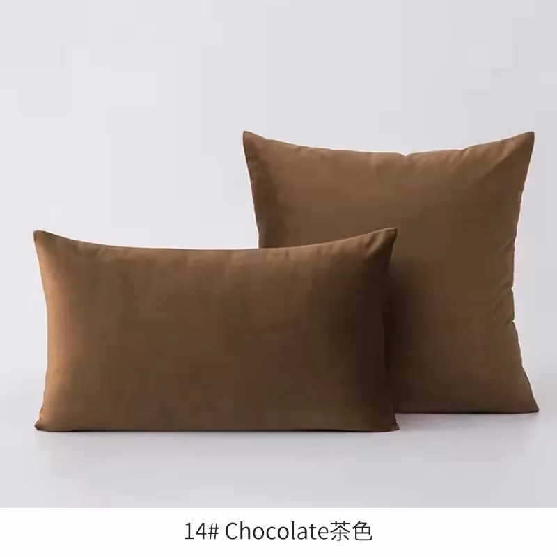 funda de cojín de terciopelo liso 15 - FundasCojines.com