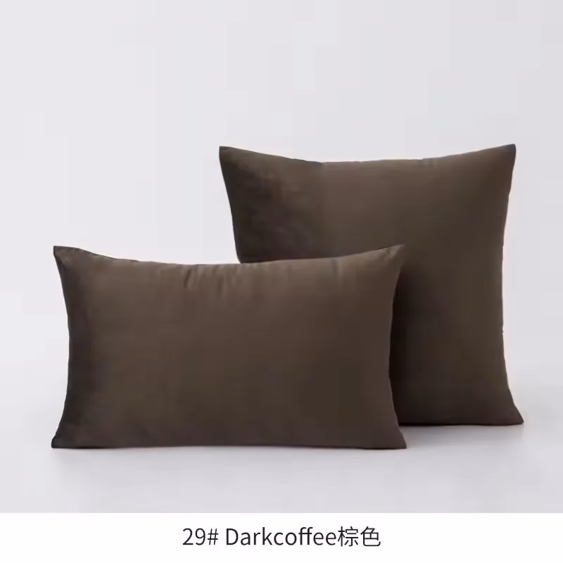 funda de cojín de terciopelo liso 19 - FundasCojines.com